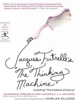 cover image of Jacques Futrelle's The Thinking Machine